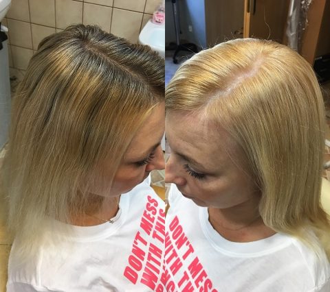 stylizacja przed i po fryzjerstwo Wałbrzych
